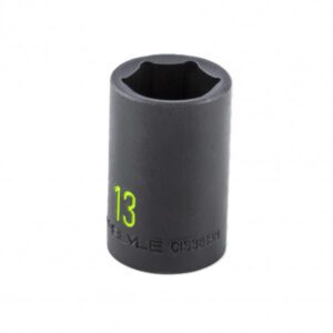 3/8 Drive 13mm 6 Point Standard Impact Socket