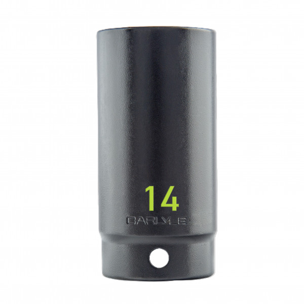 CARLYLE 1/2" Drive Deep Impact Socket 14mm