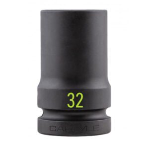 3/4 Drive 32mm Deep 6 Point Impact Socket