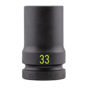 3/4 Drive 33mm Deep 6 Point Impact Socket