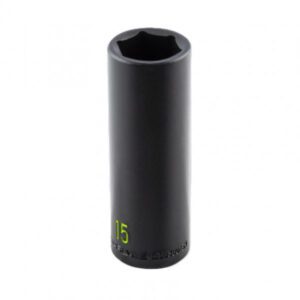 3/8 Drive 15mm 6 Point Deep Impact Socket