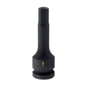 3/8 Drive 7mm Hex 60mm Long Impact Socket