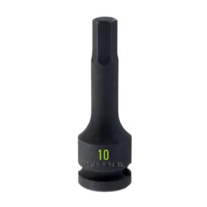 3/8 Drive 10mm Hex 60mm long impact socket