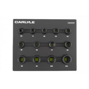 13PC 1/2 Drive 12 Point Standard Impact Socket Set 10mm-24mm