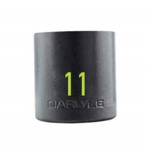 1/2in Drive 11mm 6 PT Stubby Impact Socket