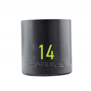1/2in Drive 14mm 6 PT Stubby Impact Socket