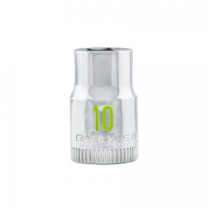Carlyle 3/8 Drive 6-Point Chrome Socket 10mm