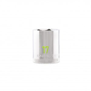 3/8 Drive 17mm 6 Point Chrome Socket