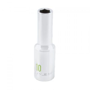 1/2 Drive 10mm 6 Point Deep Chrome Socket
