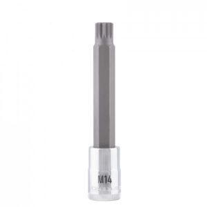 1/2 Drive M14 Multispline Bit 89mm Long