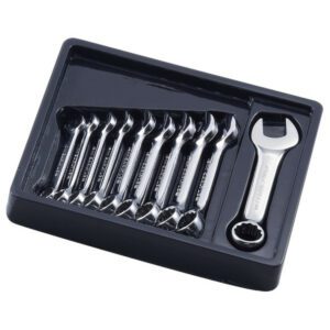 Carlyle Metric 12 Point Stubby Combination Wrench Set (10 Pieces)