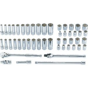Carlyle Tools 3/8 in Drive General Service Tool Set - 49 Pc Set