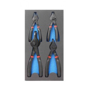 4PC 1- 2.3mm Circlip Plier 90 Degree Tip