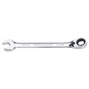 Spanner - Reversible Ratcheting - Metric - 15 mm