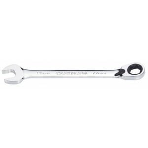Spanner - Reversible Ratcheting - Metric - 17 mm