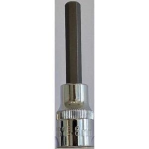 1/2DR 8MM HEX BIT SOCKET 80MM LONG