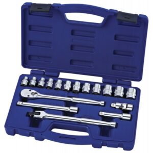 Socket Set - Metric - 6 Pt - 3/8in. Dr - 17 Piece
