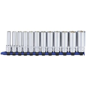 Socket Set - Deep - Metric - 3/8in. Dr - 12 Piece