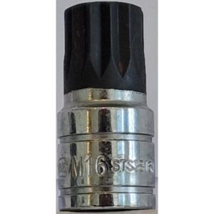 3/8DR M16 MULTISPLINE BIT 40MM LONG