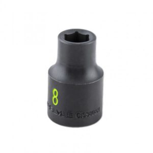 3/8 Drive 8mm 6 Point Impact Socket