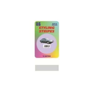 Single Stripe – Silver – 6mm – 10m Length