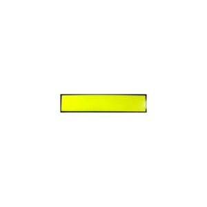 Outdoor Vinyl Sticker – Non Reflective Yellow Panel