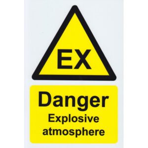 Danger Explosive Atmosphere Sign