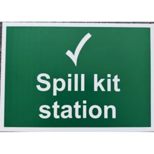 CASTLE PROMOTIONS Spill Kit Station Safety Sign