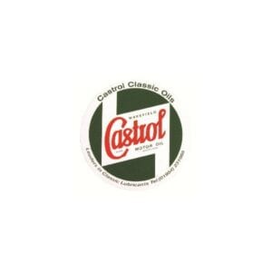 Outdoor Vinyl Sticker – Green – Castrol Classic Bodywork Sticker 5”