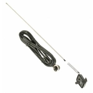 Aerial – Universal Roof Mount – AM/FM – Chrome