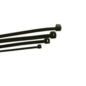 Cable Ties – Standard – Black – 300mm x 4.8mm – Pack Of 100