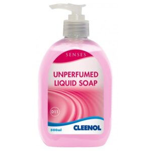 CLEENOL Senses Unperfumed Liquid Soap 500ml