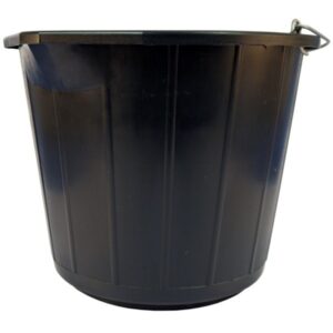 Cleenol Heavy Duty Plastic Bucket Black 14 Litre