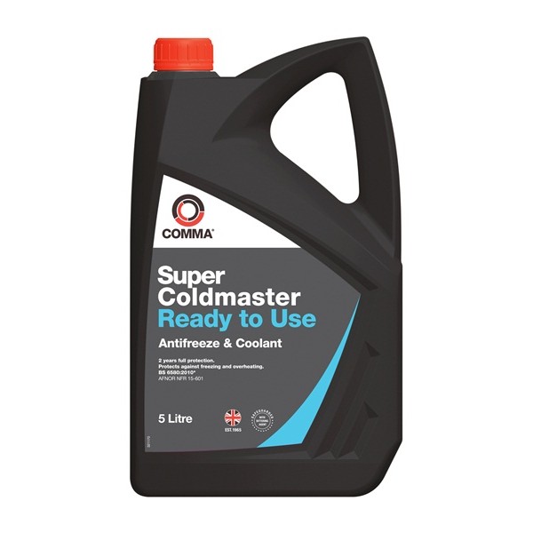Super Coldmaster Antifreeze & Coolant – Ready To Use – 5 Litre