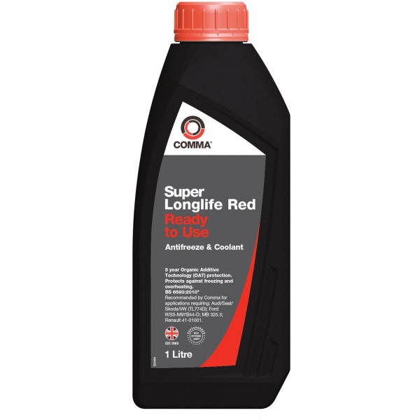Super Longlife Antifreeze & Coolant – Ready To Use – 1 Litre