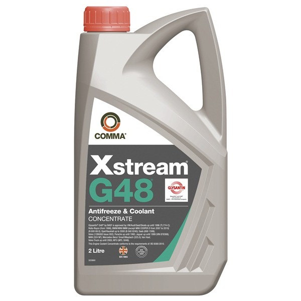 Xstream G48 Antifreeze & Coolant – Concentrated – 2 Litre