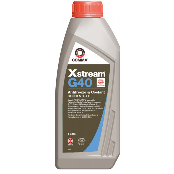 Xstream G40 Concentrated Antifreeze & Coolant – 1 litre