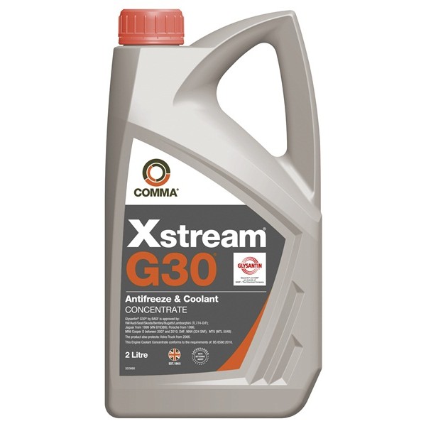 Xstream G30 Antifreeze & Coolant – Concentrated – 2 Litre