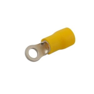 Wiring Connectors – Yellow – Ring – 10.5mm – Pack Of 100