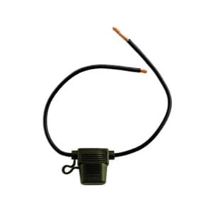 Fuse Holder – Splashproof Standard Blade Type – Black – 20A – Pack Of 10