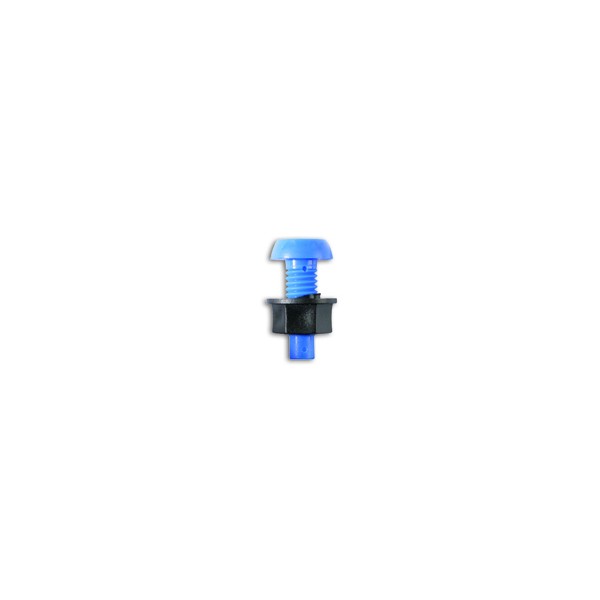 Number Plate Screws & Nuts – Blue – No.6 x 3/4in. – Pack Of 100