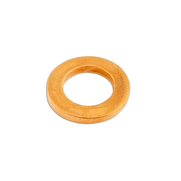 Copper Washers Sealing M8 x 12.0mm x 1.0mm Pack Of 100 Car Smart