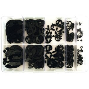 E Retaining Clips – Assorted Metric – Box Qty 800