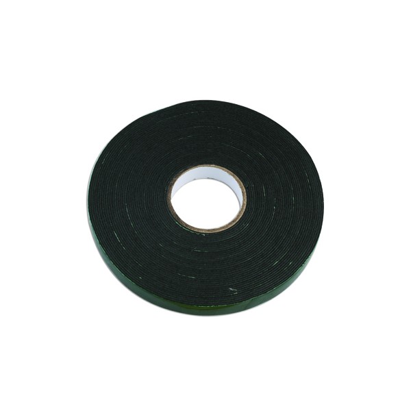 Double Sided Tape - Olive Green - 10m x 12mm - Car Smart