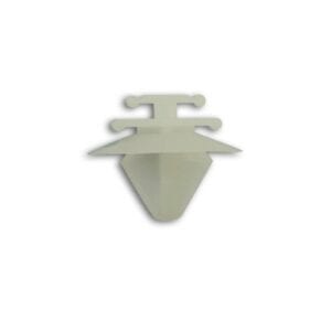 Moulding Clips – White – Peugeot/Renault – Pack Of 10