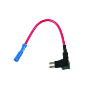 Fuse Holder – Micro 2 Blade Type – Circuit Addition With Cable & Butt Connector