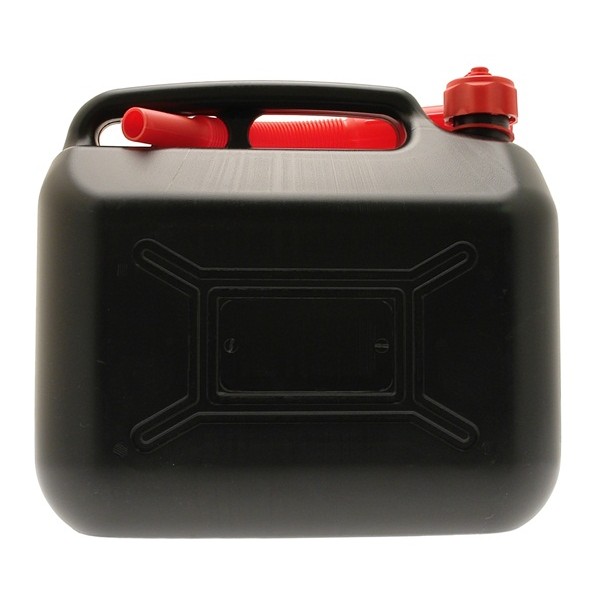 Diesel Fuel Can Black Plastic 10 Litre Car Smart