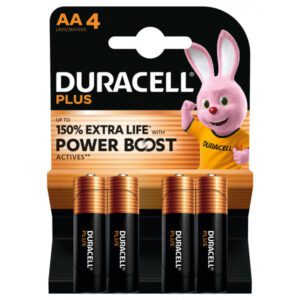 Duracell AA Plus Power With Power Boost - Pack of 4