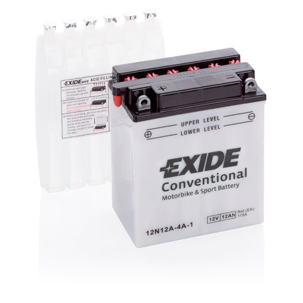 Exide Motorcycle Battery 12V 12Ah 115CCA