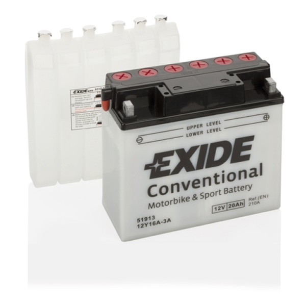 Exide Motorcycle Battery 12V 20Ah 210CCA